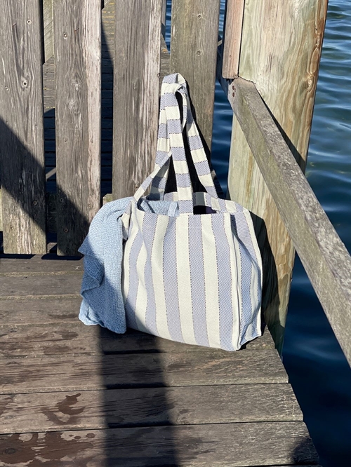 STILLEBEN SHOPPING BAG BLUE